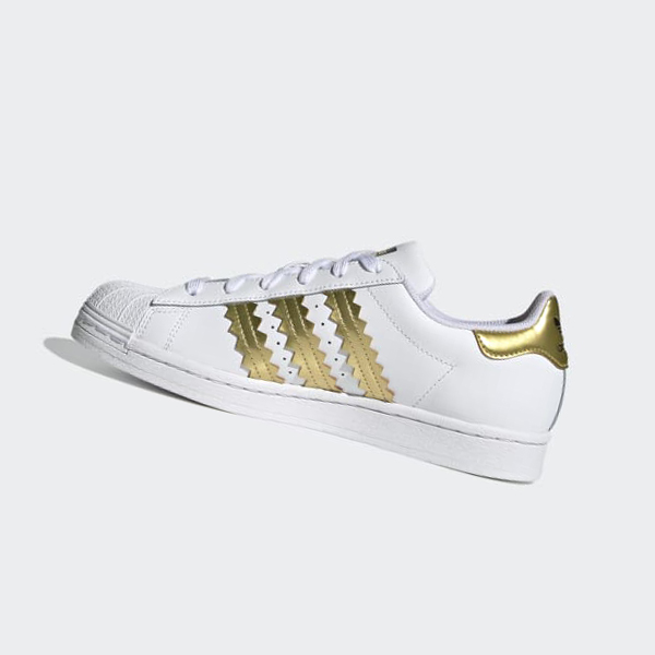 Zapatillas Adidas Superstar Mujer Chile Blancas - SKVLRF162