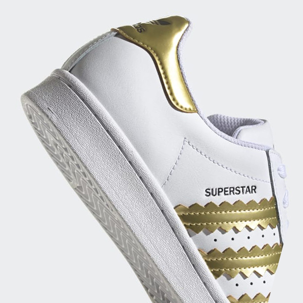 Zapatillas Adidas Superstar Mujer Chile Blancas - SKVLRF162