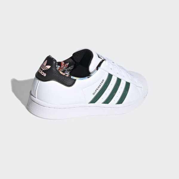 Zapatillas Adidas Superstar Mujer Chile Blancas - TODQLN137