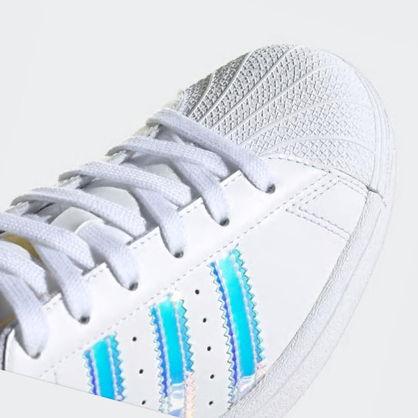 Zapatillas Adidas Superstar Mujer Chile Blancas - WKQADR264