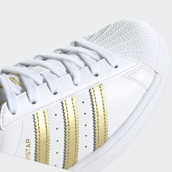 Zapatillas Adidas Superstar Mujer Chile Blancas - XDUGYV910