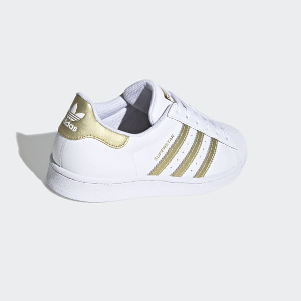 Zapatillas Adidas Superstar Mujer Chile Blancas - XDUGYV910