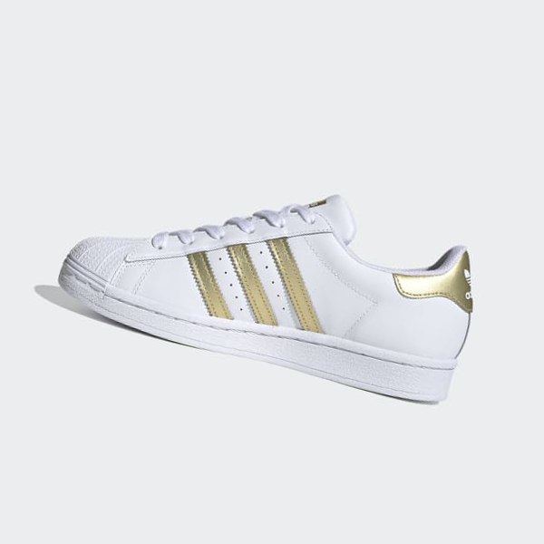 Zapatillas Adidas Superstar Mujer Chile Blancas - XDUGYV910