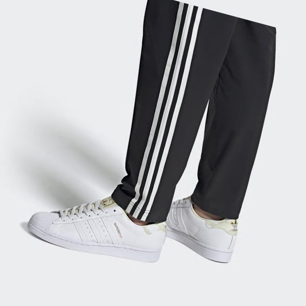 Zapatillas Adidas Superstar Mujer Chile Blancas - YQDJFP306