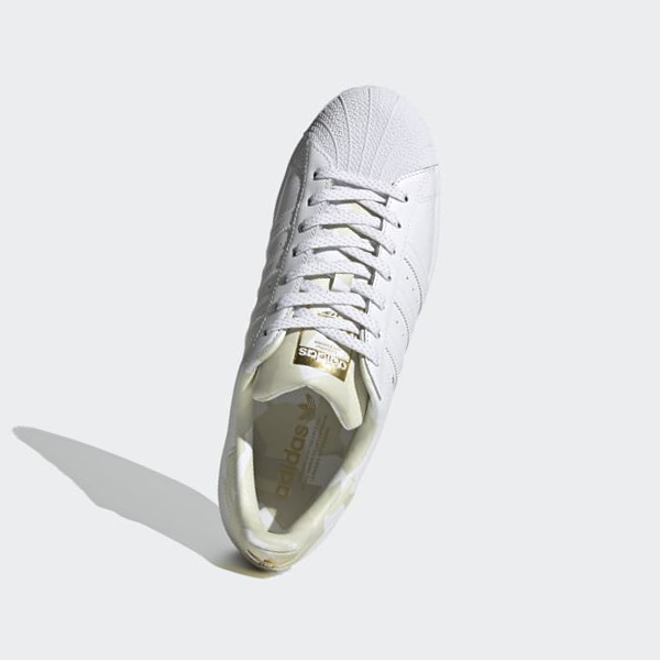 Zapatillas Adidas Superstar Mujer Chile Blancas - YQDJFP306