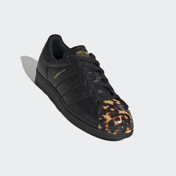 Zapatillas Adidas Superstar Mujer Chile Negras - EQIXML149