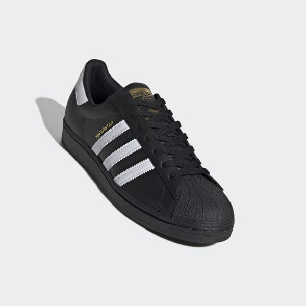 Zapatillas Adidas Superstar Mujer Chile Negras - QDTORJ209