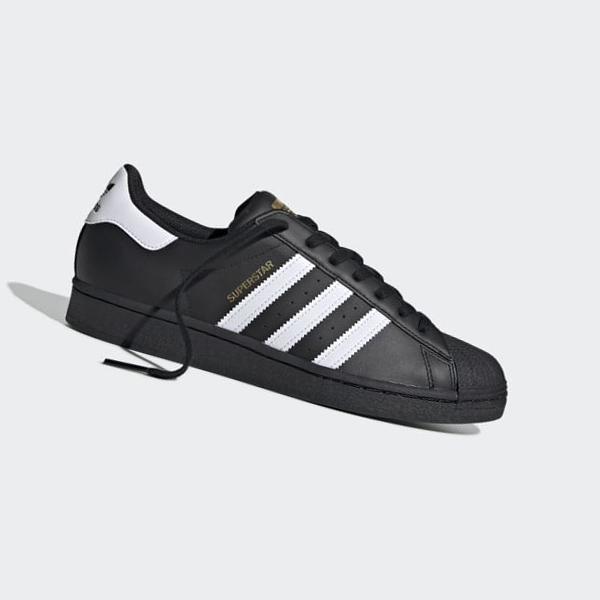 Zapatillas Adidas Superstar Mujer Chile Negras - QDTORJ209