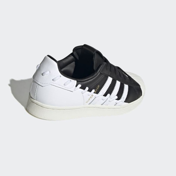 Zapatillas Adidas Superstar Mujer Chile Negras - XPTWDN587