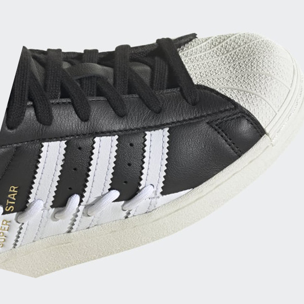 Zapatillas Adidas Superstar Mujer Chile Negras - XPTWDN587