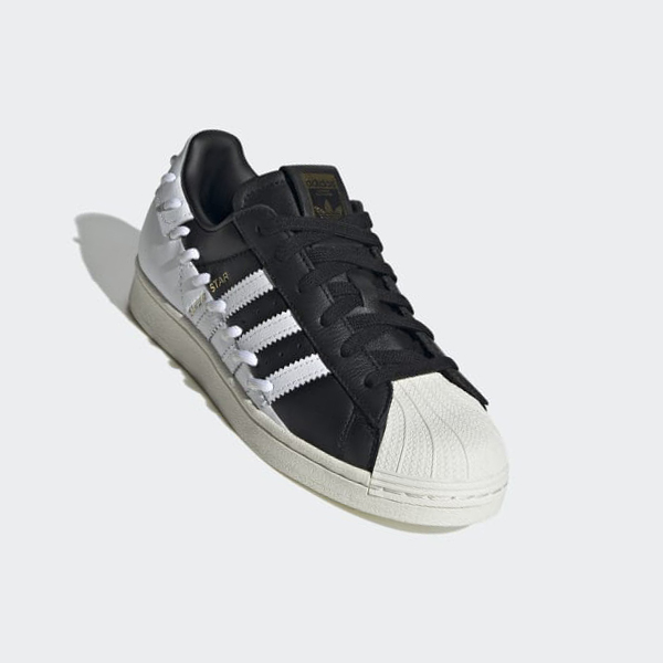 Zapatillas Adidas Superstar Mujer Chile Negras - XPTWDN587