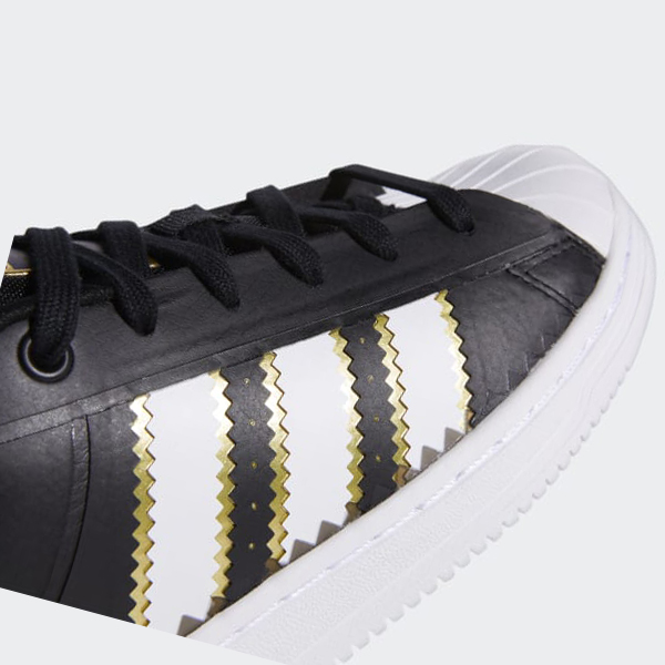 Zapatillas Adidas Superstar OT Tech Mujer Chile Negras - HIPNEB063