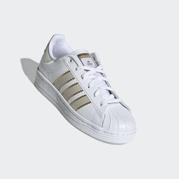 Zapatillas Adidas Superstar OT Tech Mujer Chile Blancas - MLQZER495