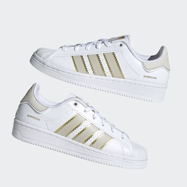 Zapatillas Adidas Superstar OT Tech Mujer Chile Blancas - MLQZER495