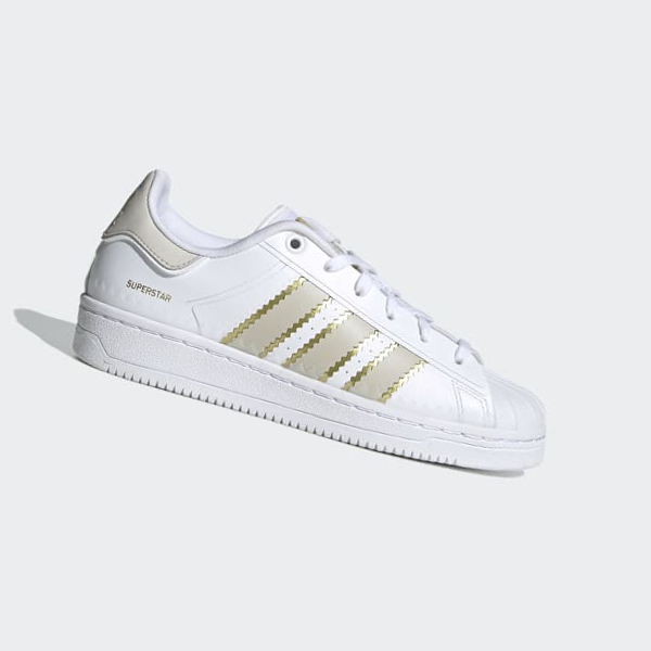 Zapatillas Adidas Superstar OT Tech Mujer Chile Blancas - MLQZER495