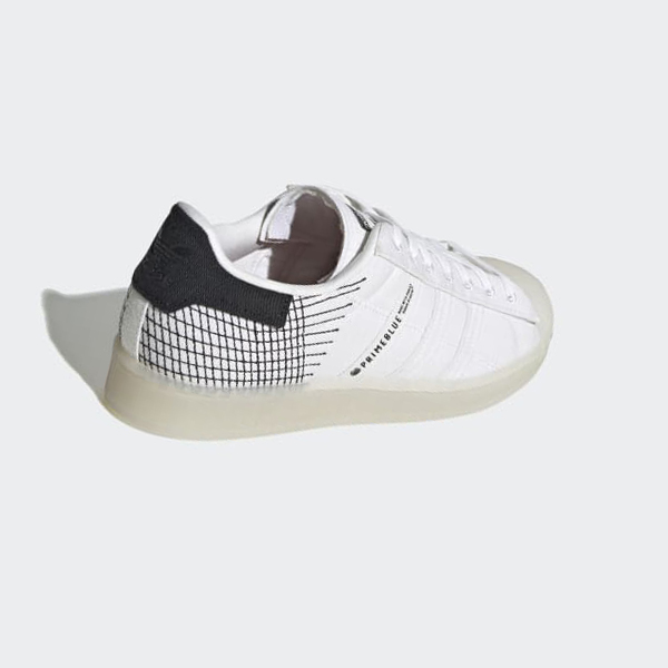 Zapatillas Adidas Superstar Primeblue Mujer Chile Blancas - PQBEYX789