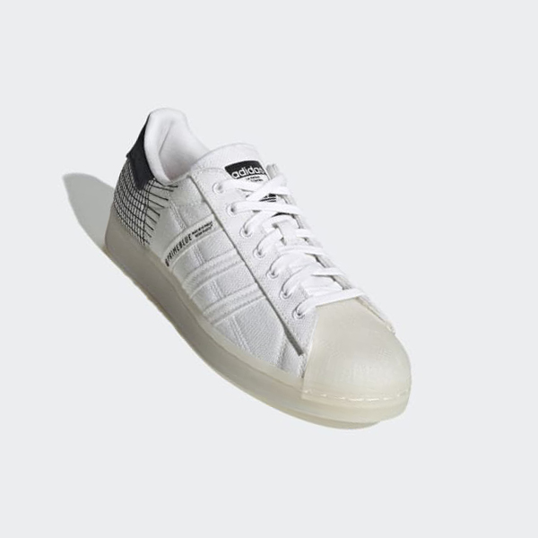 Zapatillas Adidas Superstar Primeblue Mujer Chile Blancas - PQBEYX789