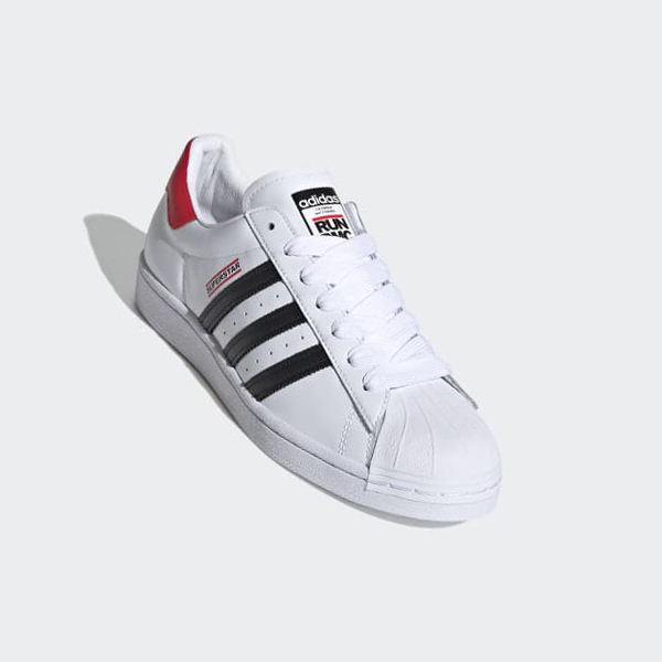 Zapatillas Adidas Superstar Run-DMC Mujer Chile Blancas - VDBOIE931