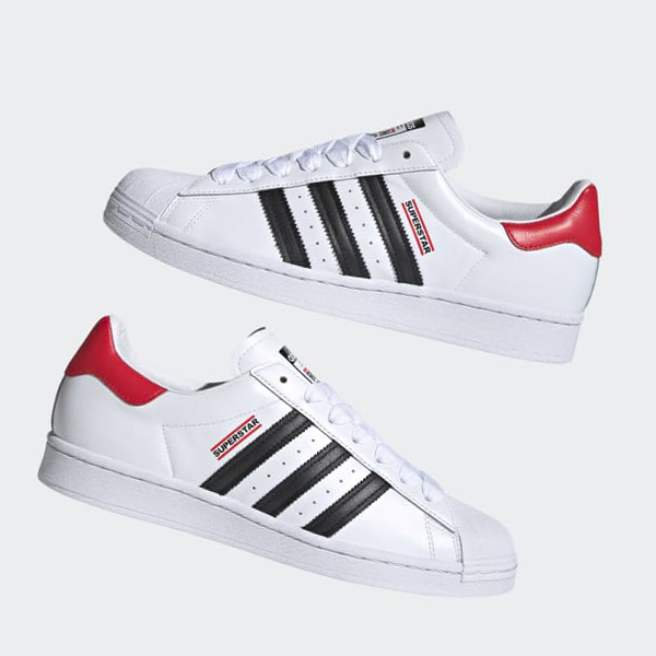 Zapatillas Adidas Superstar Run-DMC Mujer Chile Blancas - VDBOIE931