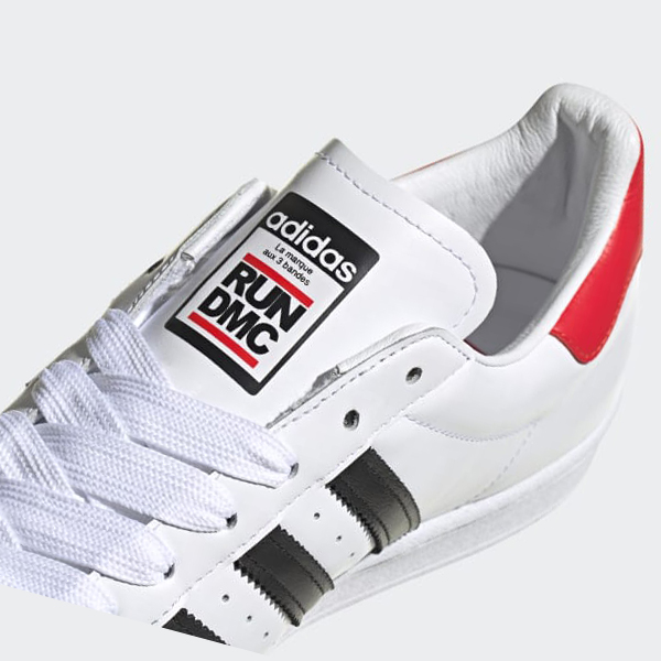 Zapatillas Adidas Superstar Run-DMC Mujer Chile Blancas - VDBOIE931