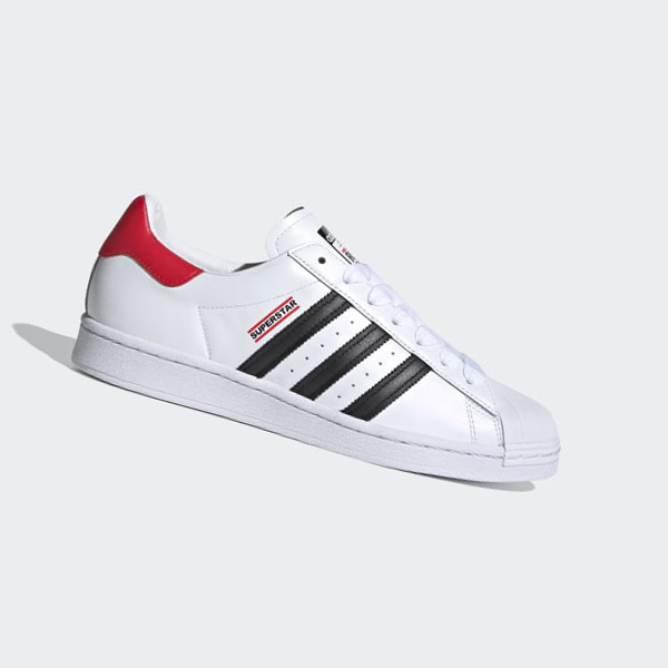 Zapatillas Adidas Superstar Run-DMC Mujer Chile Blancas - VDBOIE931