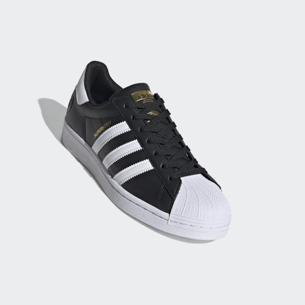 Zapatillas Adidas Superstar Vegan Mujer Chile Negras - FXKYVW157