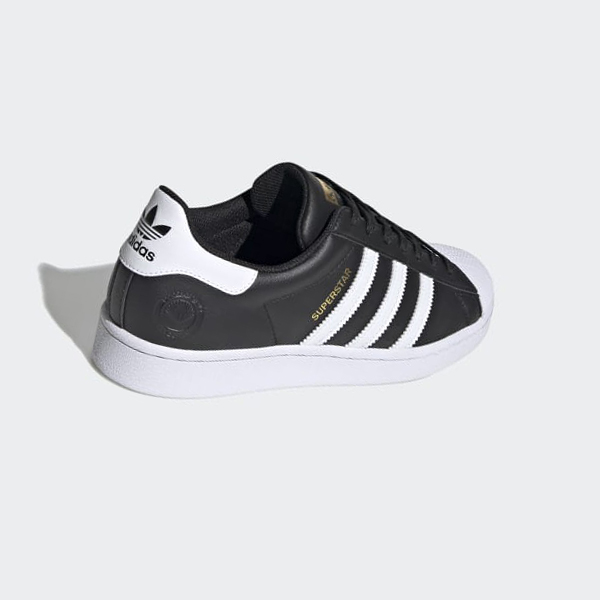 Zapatillas Adidas Superstar Vegan Mujer Chile Negras - FXKYVW157