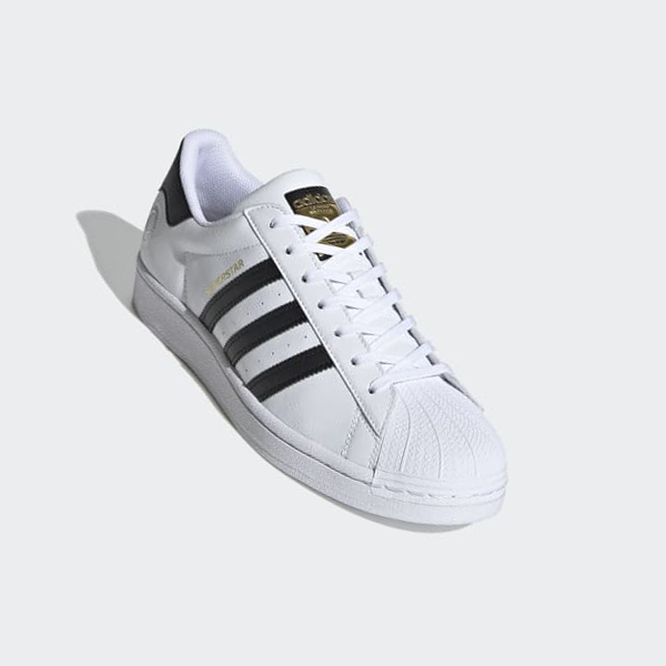 Zapatillas Adidas Superstar Vegan Mujer Chile Blancas - ILHFVP468