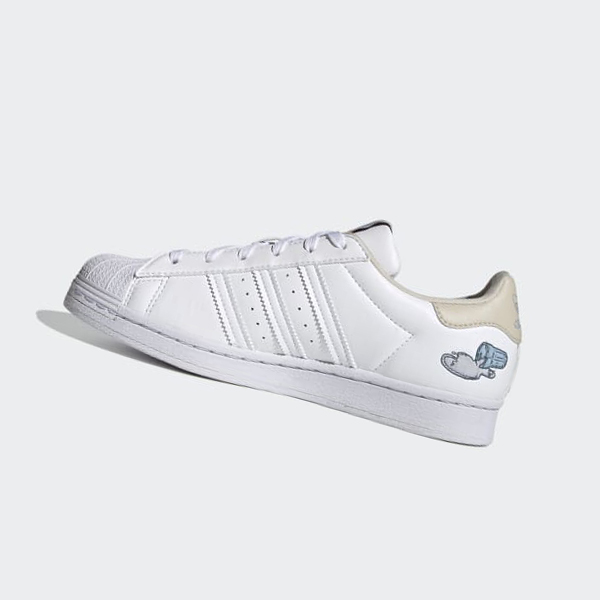 Zapatillas Adidas Superstar Vegan Mujer Chile Blancas - USNDIW437