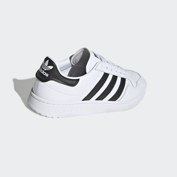 Zapatillas Adidas Team Court Mujer Chile Blancas - LUZAYM048