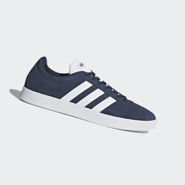 Zapatillas Adidas VL Court 2.0 Mujer Chile Azules - KMSGVE560