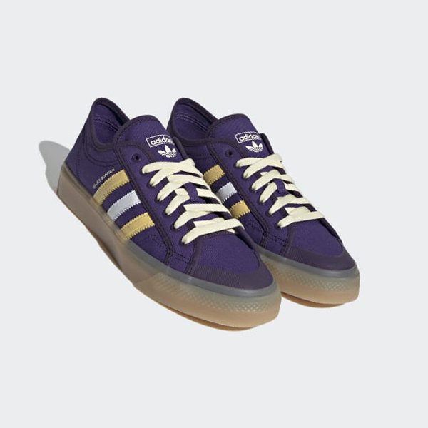 Zapatillas Adidas Wales Bonner Nizza Lo Mujer Chile Moradas - TDHUES463