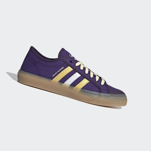 Zapatillas Adidas Wales Bonner Nizza Lo Mujer Chile Moradas - TDHUES463