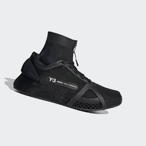 Zapatillas Adidas Y-3 Runner 4D IOW Mujer Chile Negras - GSAHBR486