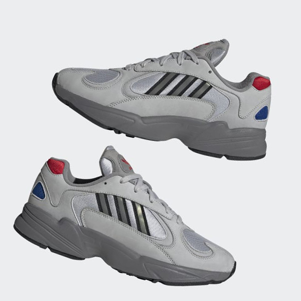 Zapatillas Adidas Yung-1 Mujer Chile Plateadas - AOIXKE750