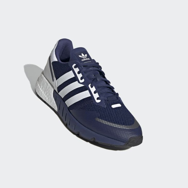 Zapatillas Adidas ZX 1K Boost Hombre Chile Azules - BZIJNK724