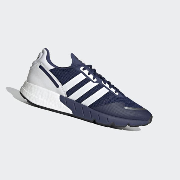 Zapatillas Adidas ZX 1K Boost Hombre Chile Azules - BZIJNK724