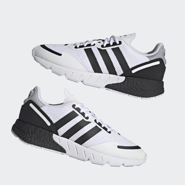 Zapatillas Adidas ZX 1K Boost Hombre Chile Blancas - XDNGQR597