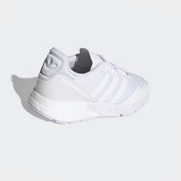 Zapatillas Adidas ZX 1K Boost Mujer Chile Blancas - QZKCTP298