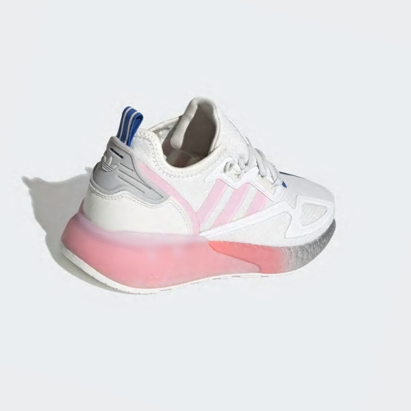 Zapatillas Adidas ZX 2K Boost Mujer Chile Blancas - JRTCAH283