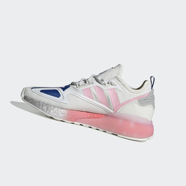 Zapatillas Adidas ZX 2K Boost Mujer Chile Blancas - JRTCAH283