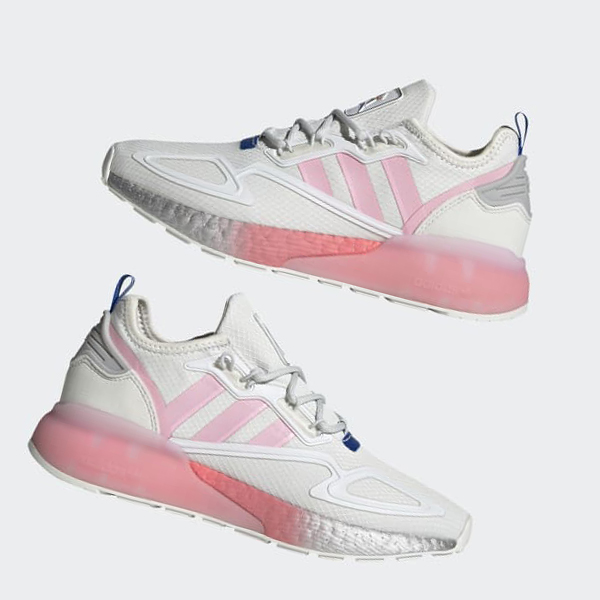 Zapatillas Adidas ZX 2K Boost Mujer Chile Blancas - JRTCAH283