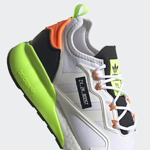 Zapatillas Adidas ZX 2K Boost Mujer Chile Blancas - UMGXCY043