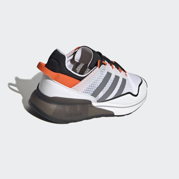 Zapatillas Adidas ZX 2K Boost Pure Mujer Chile Blancas - UJFBXD294