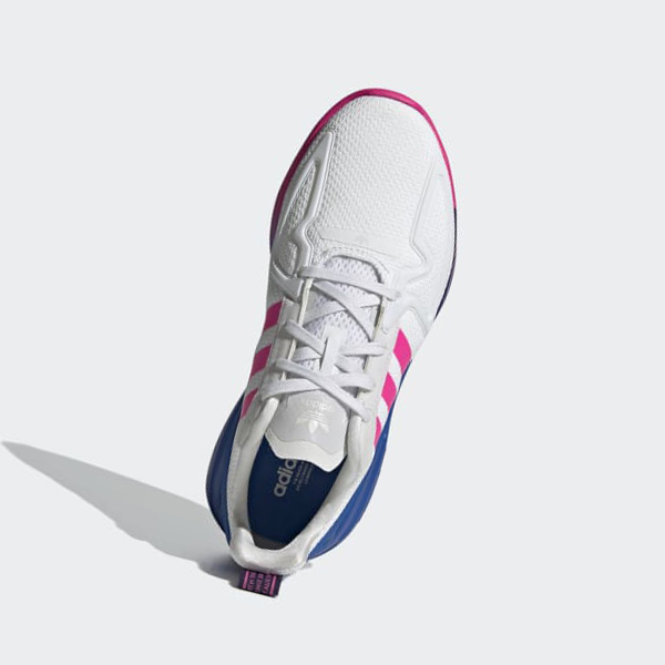 Zapatillas Adidas ZX 2K Flux Mujer Chile Blancas - ULAEIZ635