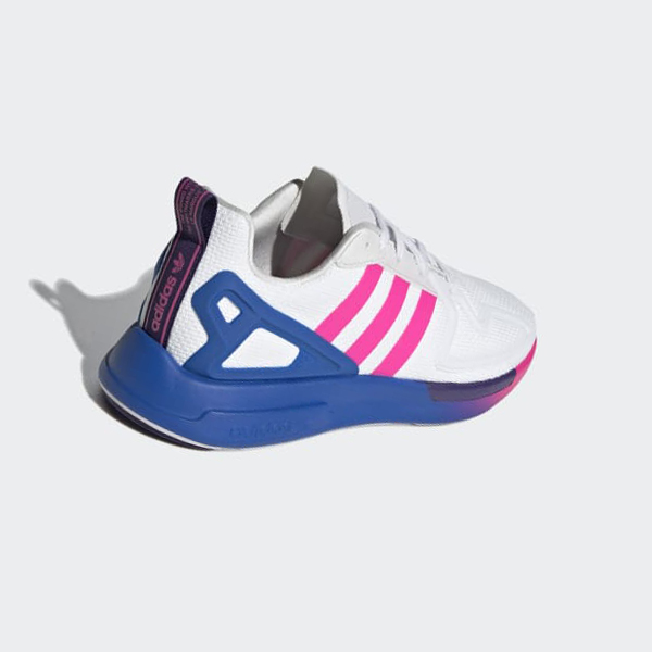 Zapatillas Adidas ZX 2K Flux Mujer Chile Blancas - ULAEIZ635