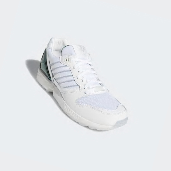 Zapatillas Adidas ZX 5000 University of Miami (The U) Mujer Chile Blancas - HEJQML487