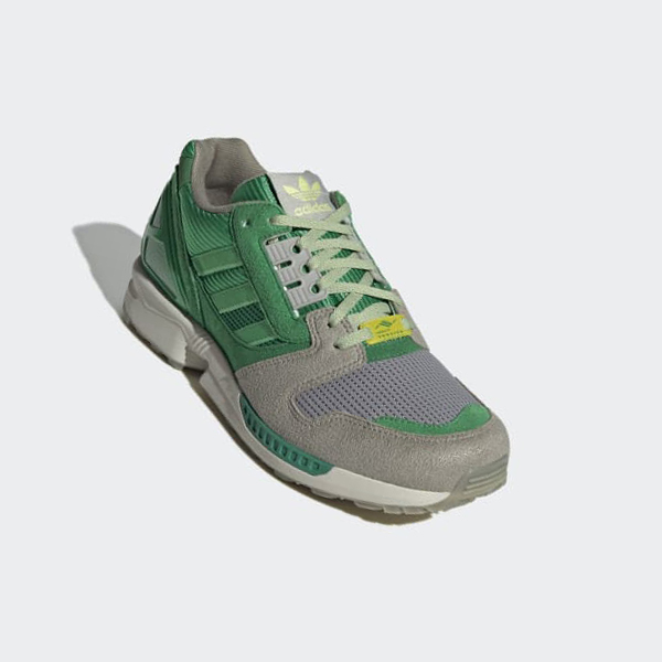 Zapatillas Adidas ZX 8000 Fresh Mint Tea Mujer Chile Gris - QOCYGM672