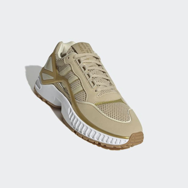 Zapatillas Adidas ZX Wavian Mujer Chile Beige - RVQLTS710