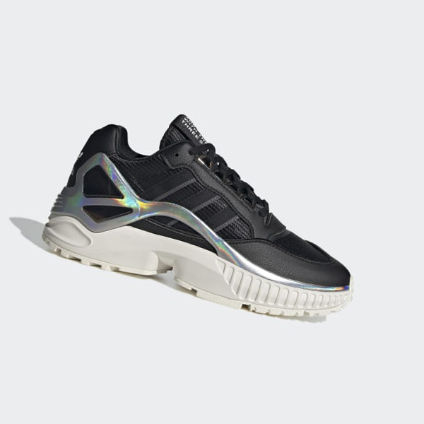 Zapatillas Adidas ZX Wavian Mujer Chile Negras - FMBXLA793